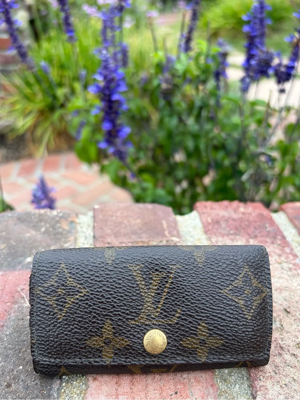 Louis Vuitton Monogram KeyCase 1994 France Datecode Authentic